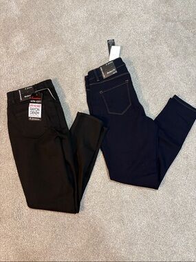 d. jeans Duo Pair - Black & Navy Skinny Jeans Set